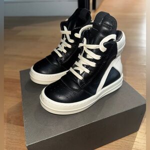 Baby Rick Owen's High Top Sneakers Size 23